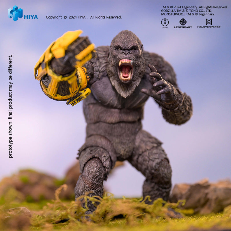 Hiya Toys EBG0433 Exquisite Basic Series Godzilla vs. Kong 2: El origen del imperio Kong Beast Glove Version