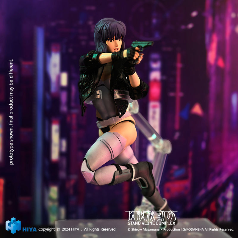 HIYA Exquisita Super Serie 1/12 Escala 6 pulgadas FANTASMA EN LA CONCHA Figura de acción independiente compleja Kusanagi Motoko