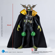 HIYA Exquisita Mini Serie 1/18 Escala 4 pulgadas JUDGE DREDD Mirada al puño de Dredd Figura de acción
