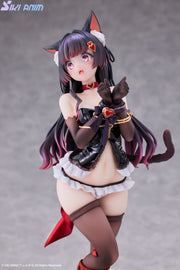 Siki Anim Fernemo Illustration Shibarare Cat Ruhuna-chan 1/7 Scale Figure
