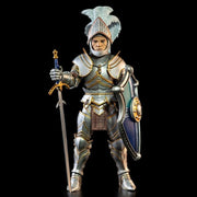 Figura de acción de soldado con escudo azul de las legiones míticas de los Cuatro Jinetes: Cenizas de Agbendor (kit de construcción de caballeros de lujo n.° 3)