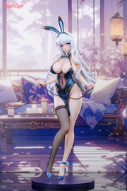 Hapitopi Machi Illustration Qi Kai De Sheng Bunny Girl 1/6 Scale Figure