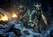 Figuras de acción de los Cuatro Jinetes de Legiones Míticas: Cenizas de Agbendor La malignidad de Gobhollow (paquete de dos)