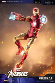 Figura de Iron Man Mark 85 2.0 de ZT Toys, con licencia de Marvel, a escala 1/10
