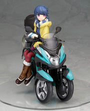 Alter Laid-Back Camp Rin Shima with Three-wheeled Scooter 1/10 Scale Figure
