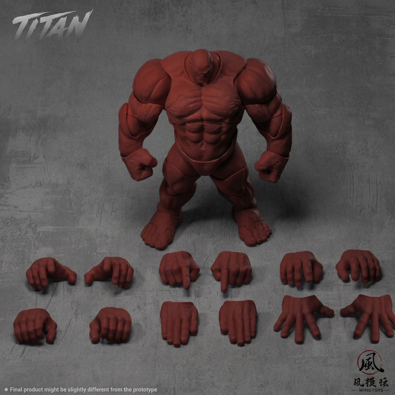 [Pre-Order] Wind Toys 1/12 FMW011 Super Movable Muscle Body Titan Red Skin Ver.