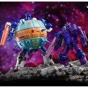 Dr.Wu DW-E01S Destroy Emperor Galvatron y DW-E29 Destroy Planet Grand Galvatron Versión transparente Juego de 2