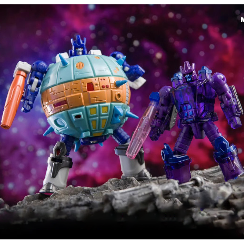 Wu DW-E01S détruire l'empereur Galvatron et DW-E29 détruire la planète Grand Galvatron Version transparente Lot de 2