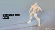 K-Toys 1/12 KT01 Starker muskulöser männlicher Körper, weiße Version