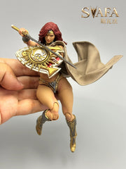 [Pre-Order] Fury Toys 1/12 FSV03 Northern Valkyrie Svafa Tan Skin Red Hair Iron Armor Ver.