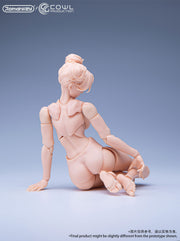 Romankey X COWL 1/12 Super Action Girl Solid Body Yellow skin