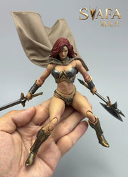 [Pre-Order] Fury Toys 1/12 FSV03 Northern Valkyrie Svafa Tan Skin Red Hair Iron Armor Ver.