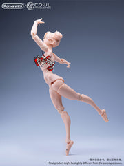 Romankey X COWL 1/12 Super Action Girl Solid Body Yellow skin