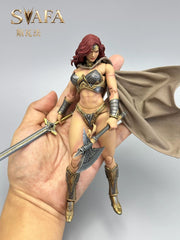 [Pre-Order] Fury Toys 1/12 FSV03 Northern Valkyrie Svafa Tan Skin Red Hair Iron Armor Ver.