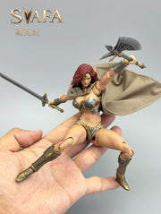 [Pre-Order] Fury Toys 1/12 FSV03 Northern Valkyrie Svafa Tan Skin Red Hair Iron Armor Ver.
