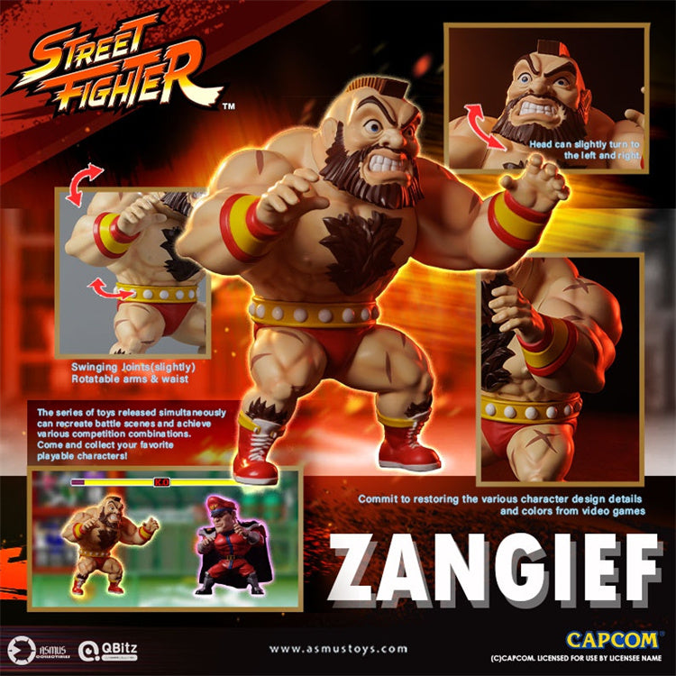 [Pre-Order] Asmus Toys QBXL007 Street Fighter QBITZ XL Series Zangief