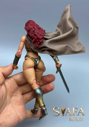 [Pre-Order] Fury Toys 1/12 FSV03 Northern Valkyrie Svafa Tan Skin Red Hair Iron Armor Ver.