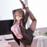 Figura a escala 1/6 de OL-chan que no quiere ir a trabajar (versión rosa) de Magi Arts 