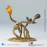 HIYA Exquisita Mini Serie 1/18 Escala 4 pulgadas JUDGE DREDD Judge Anderson VS The Dark Judges Figura de acción