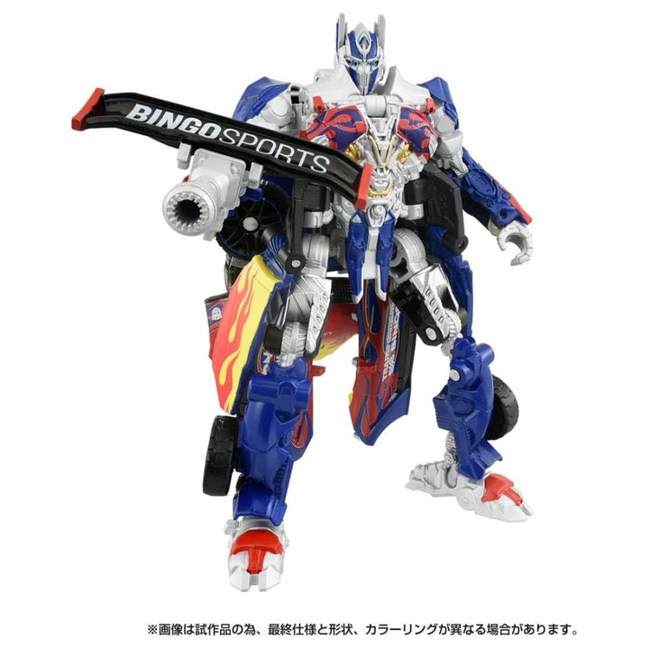 Figura de acción de Takara Tomy Transformers x Bingo Sports T-Spark Optimus Prime