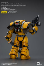 JOYTOY Warhammer La Herejía de Horus 1:18 Escuadrón de exterminadores Cataphractii de la Legión de los Puños Imperiales