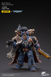 JOYTOY JT2931 Warhammer 40k 1:18 Lobos Espaciales Ragnar Melena Negra