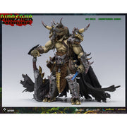 AXYTOYS AXY-003B Dinosaure Champ de Bataille Carnotaurus Leader Version Verte
