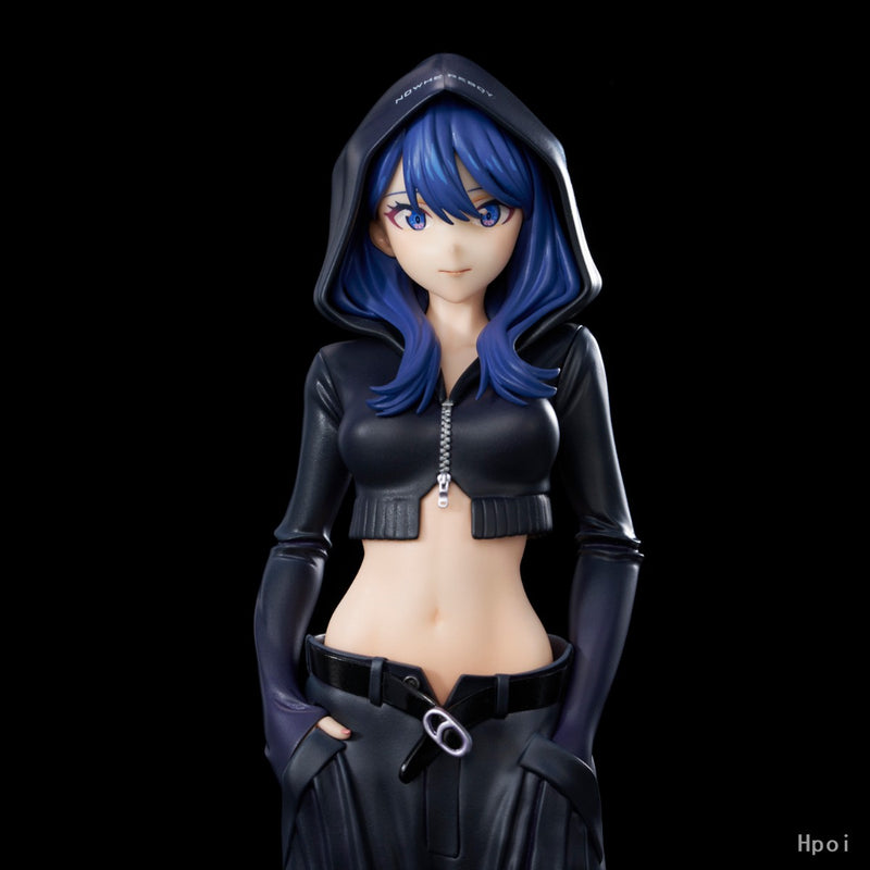 Figura Rikka Takarada de la colección Union Creative Gridman Universe ZOZO Black