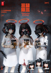 Snail Shell 1/12 Three Wise Monkeys Set Version