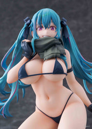 Golden Head FreeStyle Original Illustration Warehouse Aoko 1/7 Scale Limited Edition Figure