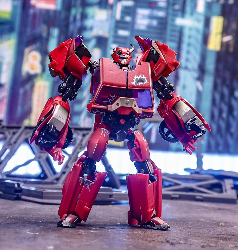 APC Toys Red Gladiator TFP Cliffjumper versión zombie