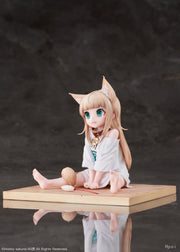 Hobby Sakura My Cat ist eine Kawaii Girl Kinako (Sit and Eat Fish Ver.) Figur im Maßstab 1:6 