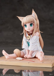 Hobby Sakura My Cat ist eine Kawaii Girl Kinako (Sit and Eat Fish Ver.) Figur im Maßstab 1:6 