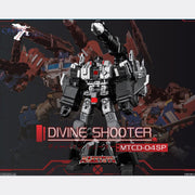 Maketoys MTCD-04SP Divine Shooter Super Ginrai Optimus Prime Version Sombre