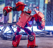 APC Toys Red Gladiator TFP Cliffjumper versión zombie