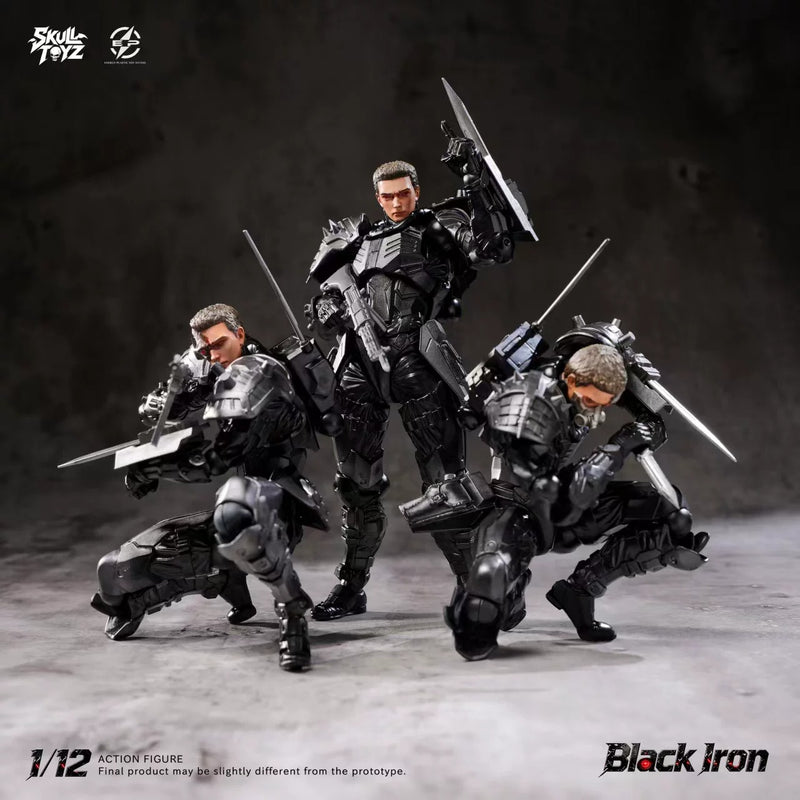 [Pre-Order] Skull Toyz x Snake 1/12 SK003-B Black Iron Cyber Team