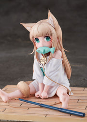 Hobby Sakura My Cat ist eine Kawaii Girl Kinako (Sit and Eat Fish Ver.) Figur im Maßstab 1:6 