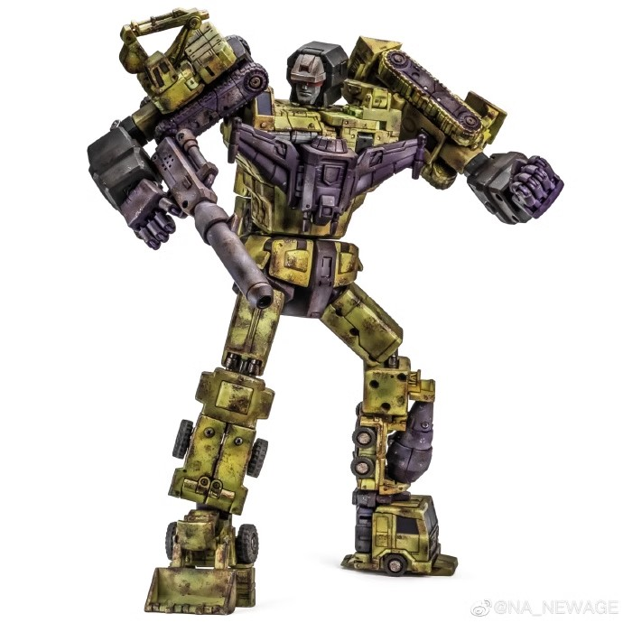 NewAge H34Z Hephaestus Devastator Battle Damaged Version, 6er-Set