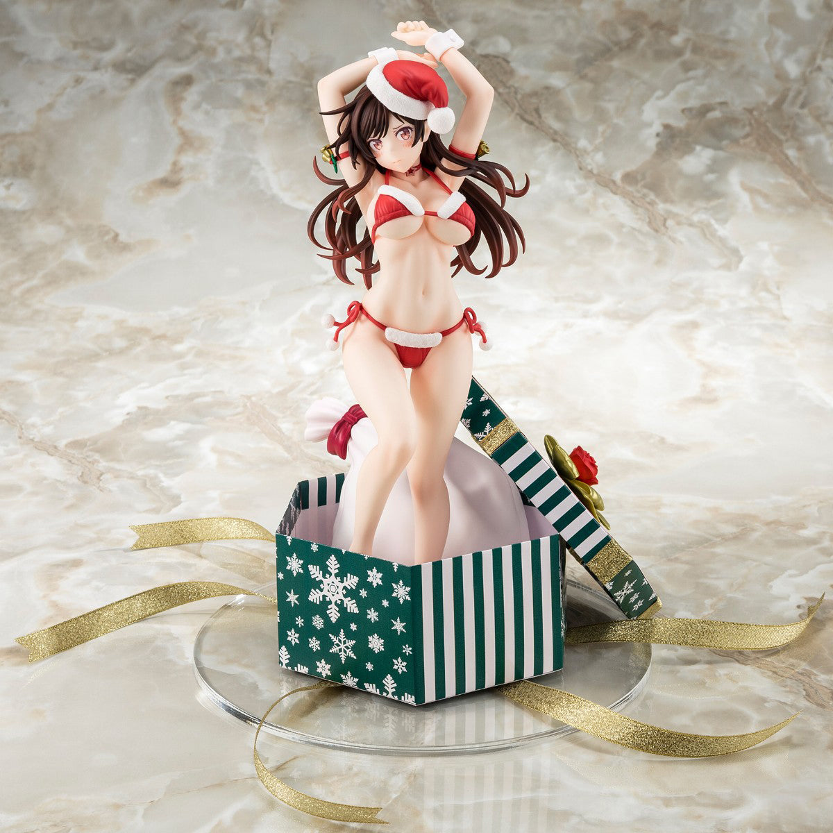 Hakoiri Musume Rent-A-Girlfriend Chizuru Mizuhara (Père Noël Bikini 2ème Noël) 1/6 Échelle Figure