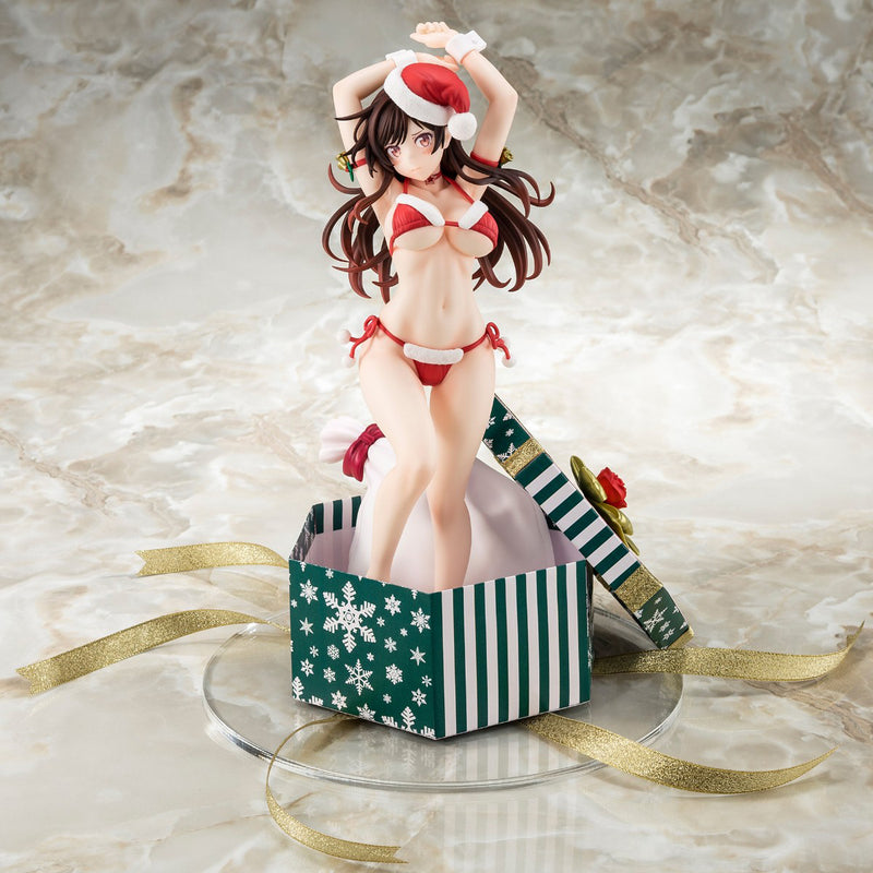 Hakoiri Musume Rent-A-Girlfriend Chizuru Mizuhara (Weihnachtsmann Bikini 2. Weihnachten) Figur im Maßstab 1:6