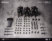 [Pre-Order] Skull Toyz x Snake 1/12 SK003-B Black Iron Cyber Team