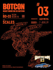 52toys BeastDrive BD03 BCON &amp; BD03 BCON-TD BOTCON