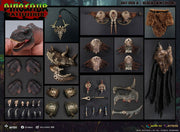 [Pré-commande] AXYTOYS AXY-004A Dinosaure Champ de bataille Tyrannosaurus Noir Couleur de la peau Version