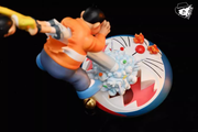 ¡AC/DC Studio el Gian derrotado! ¡Noby Golpe Furioso! Estatua de Doraemon