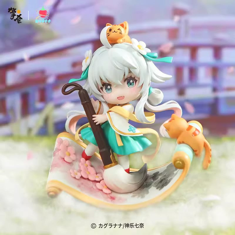 Qing Cang Kagura Nana Hua Jian Tao Yao Ver. Chibi-Figur