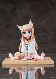 Hobby Sakura My Cat ist eine Kawaii Girl Kinako (Sit and Eat Fish Ver.) Figur im Maßstab 1:6 