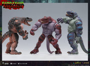 [Pré-commande] AXYTOYS AXY-004B dinosaure champ de bataille Tyrannosaurus rouge couleur de la peau Version