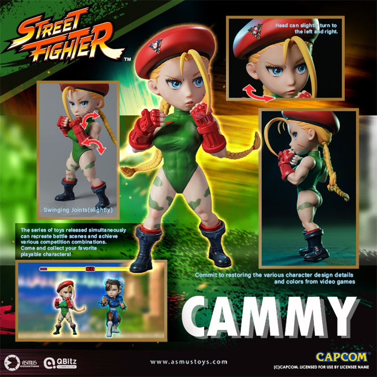 [Pre-Order] Asmus Toys QBXL005 Street Fighter QBITZ XL Series Cammy