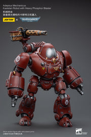 JOYTOY JT8957 - Warhammer 40k 1:18 - Adeptus Mechanicus Kastelan Roboter mit schwerem Phosphorblaster