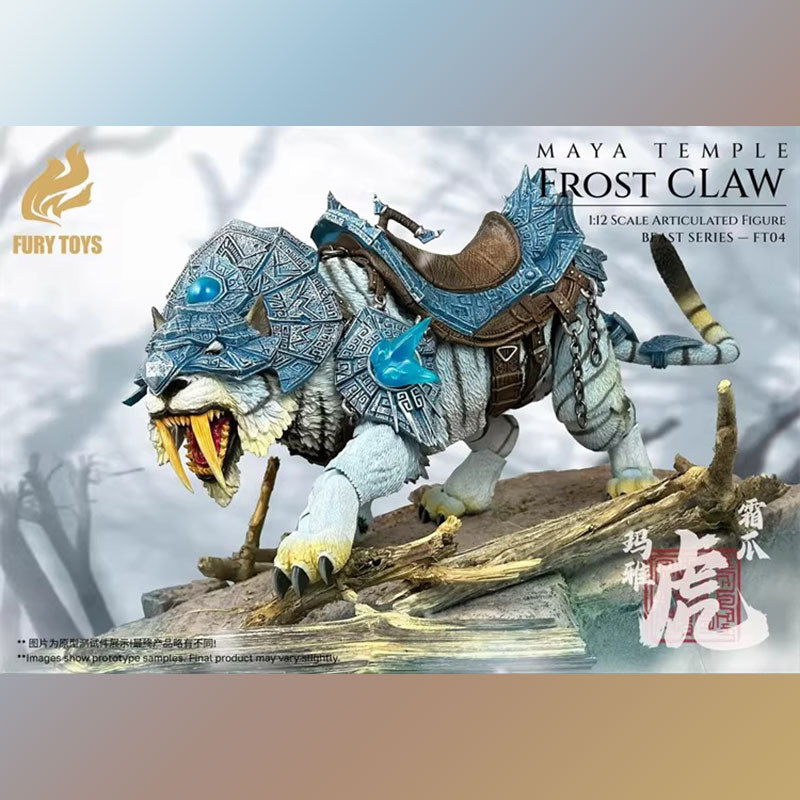 [Pre-Order] Fury Toys FT04 Beast Series Maya Temple Tiger White Frost Claw Deluxe Ver.